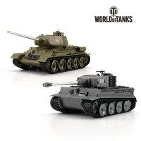 World of Tanks 130 RC op  Tiger I en T-34-85 IR infrarood gevechtsmodule 2